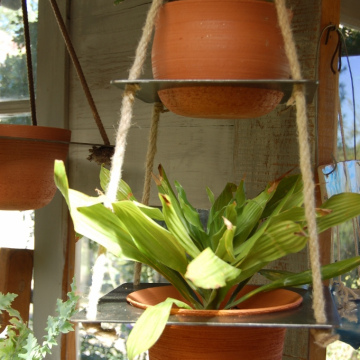 Suspension Terracotta Fer